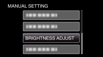 BRIGHTNESS ADJUST